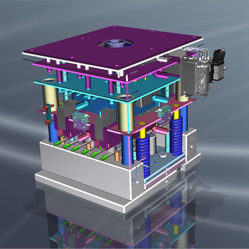 mould of polycarbonate parts